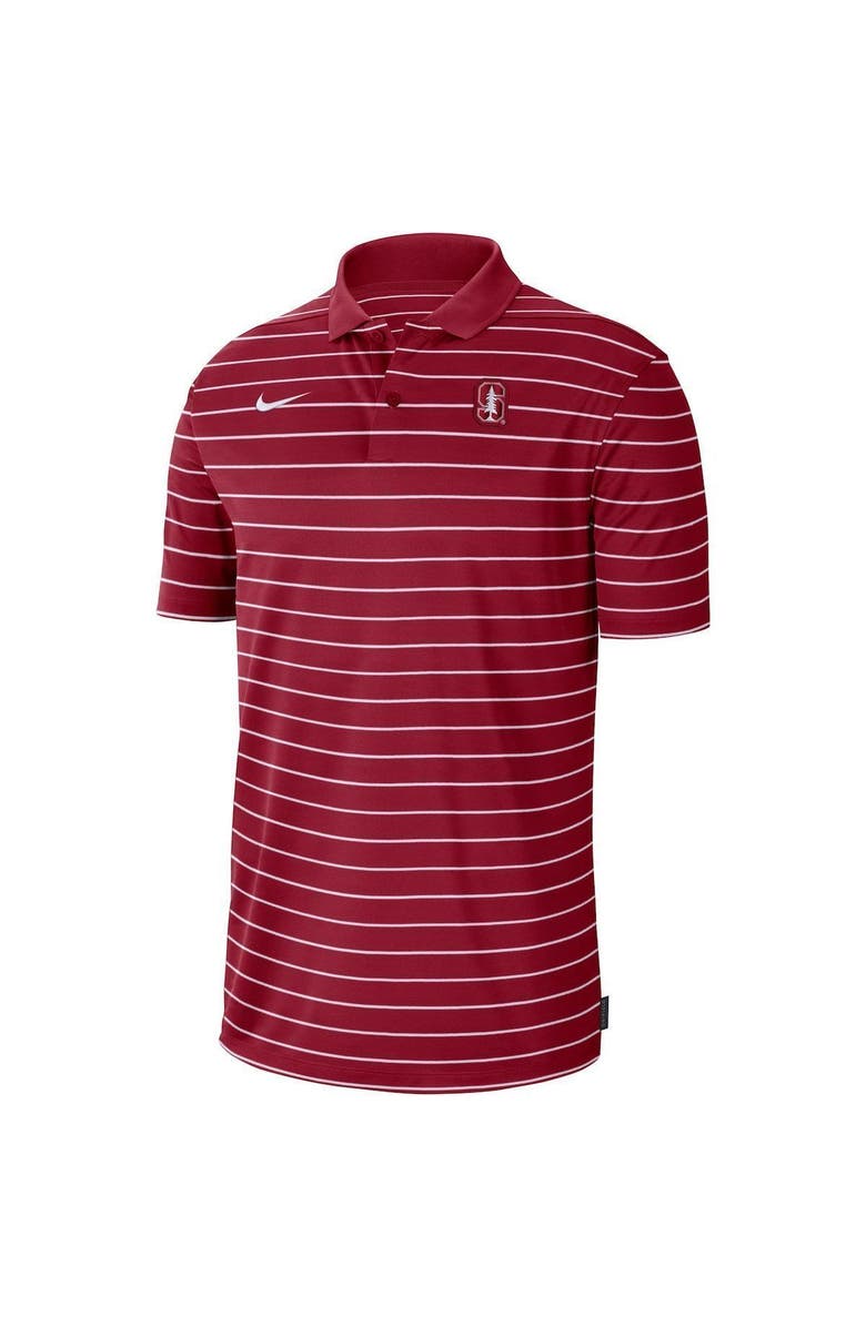 Nike Men's Nike Cardinal Stanford Cardinal Icon Victory Coaches 2023 Early Season Performance Polo, Alternate, color, Cardinal