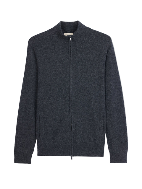 Timeless Full-Zip Cashmere Cardigan