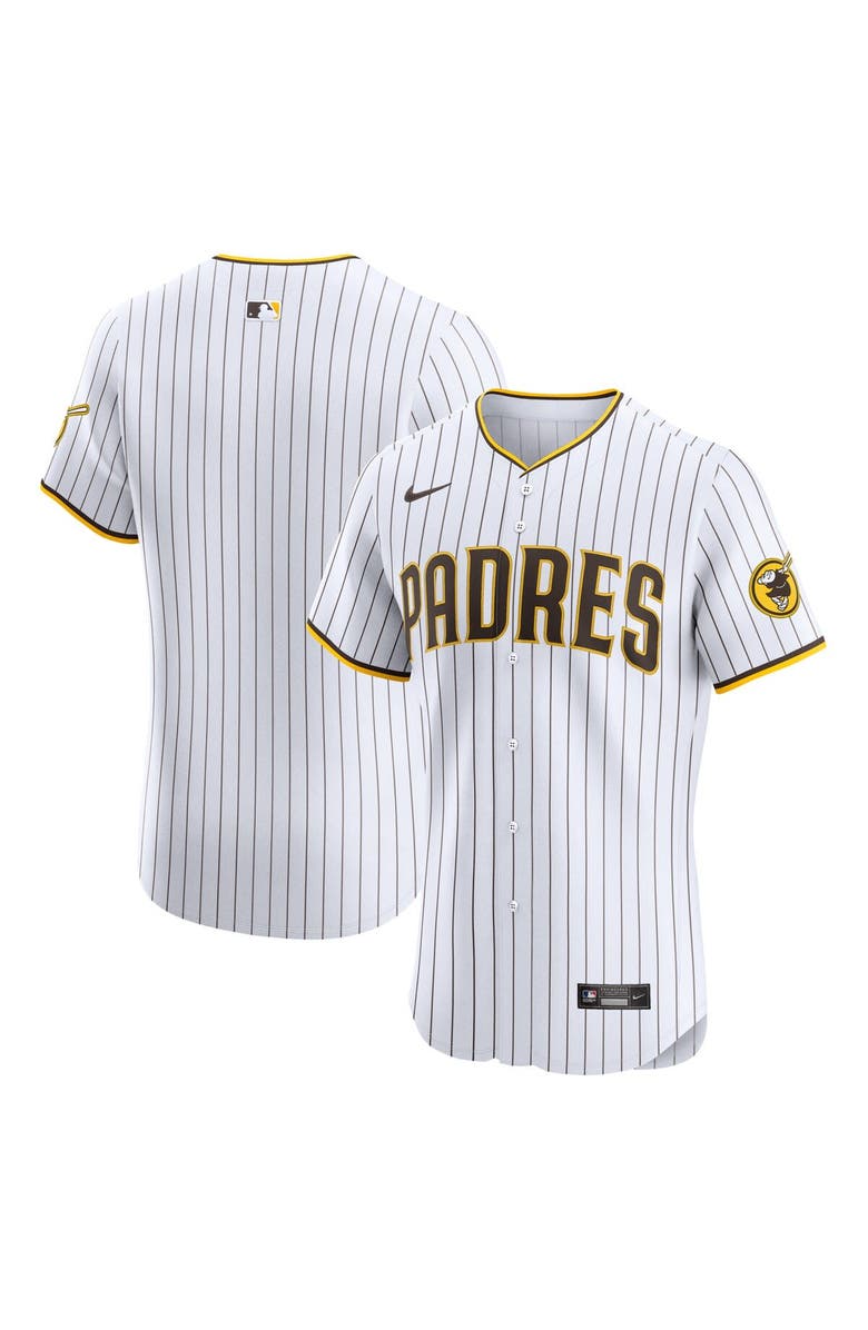 Nike Men's Nike White San Diego Padres Home Elite Jersey, Main, color, 