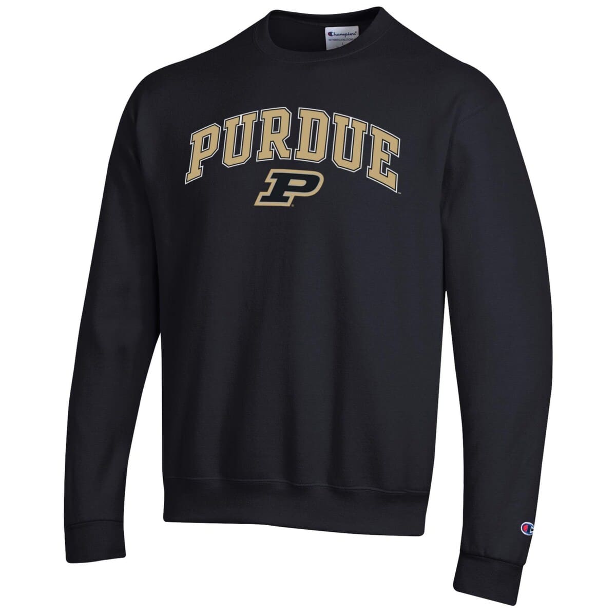 Champion Men's Champion Black Purdue Boilermakers Arch Over Logo ...