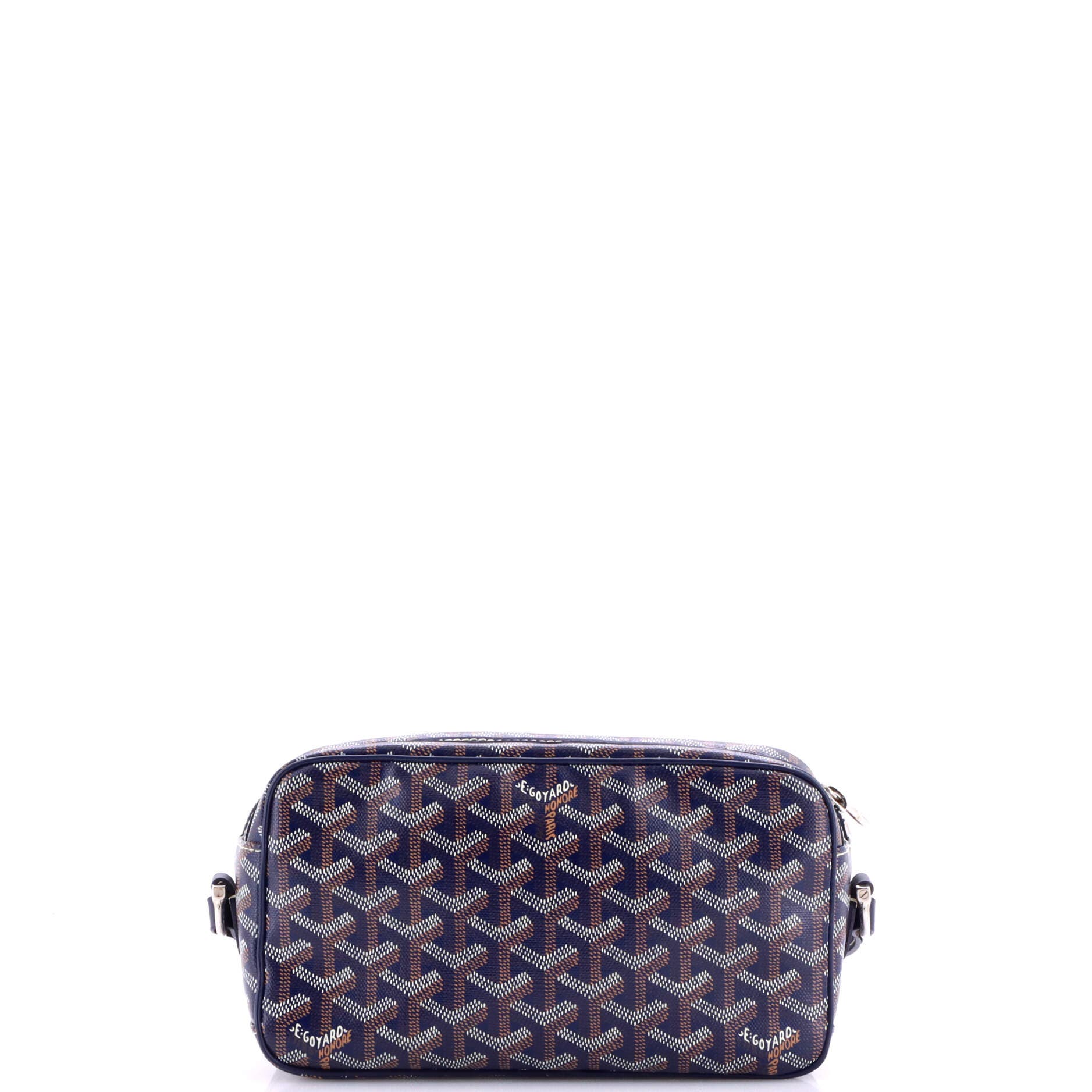 Pre-Owned Goyard Cap Vert Bag Coated Canvas, Alternate, color, Blue