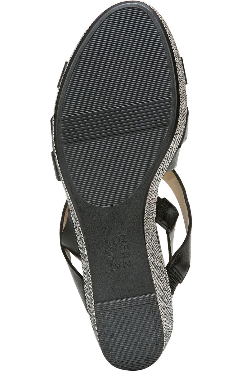 Naturalizer Unique Platform Wedge Sandal, Alternate, color,
