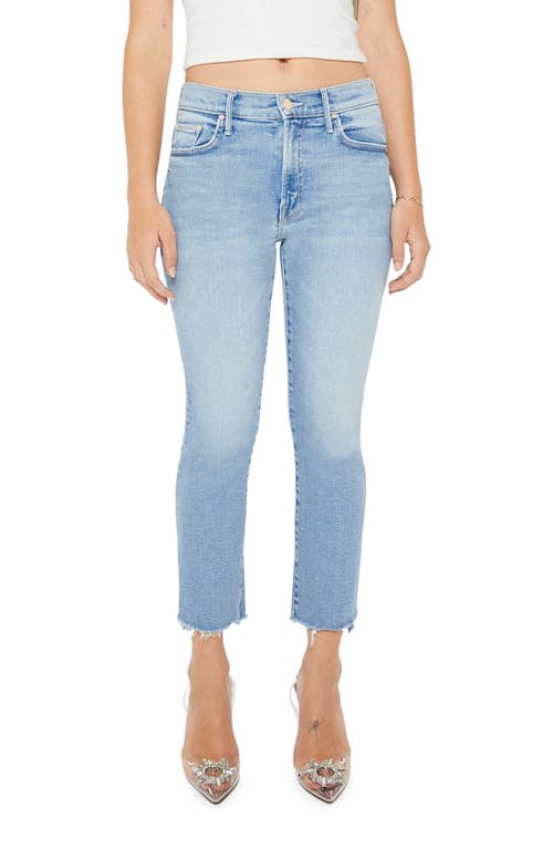 MOTHER Lil' Insider Frayed Step Hem Crop Skinny Jeans in Limited Editon  product