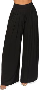 JLUXLABEL After Sunset Pleated Wide Leg Pants