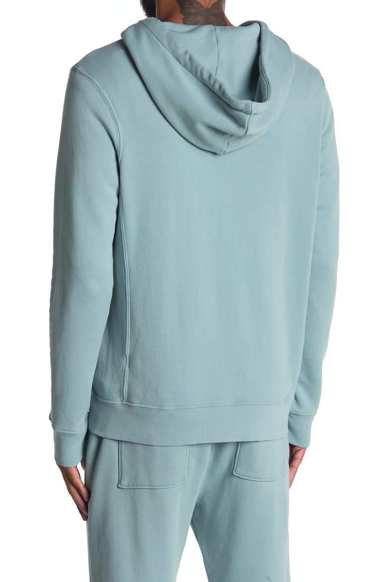 Loop Terry Zip Hoodie, Alternate, color, CAMEO BLUE