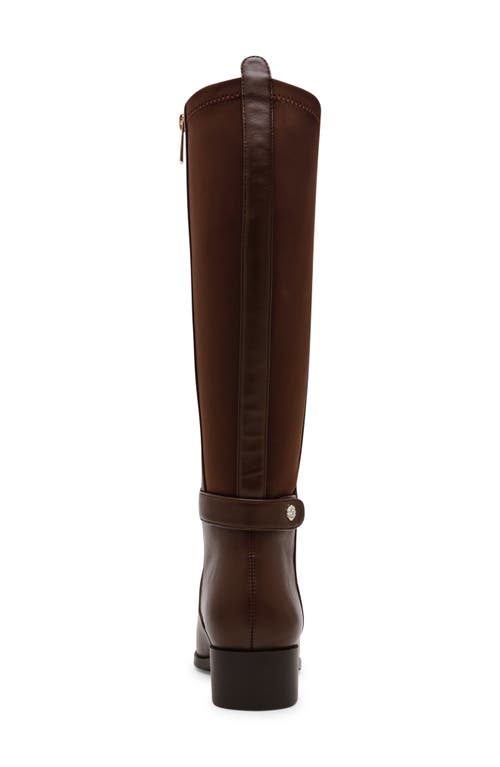 Anne Klein Candela Riding Boot In Brown