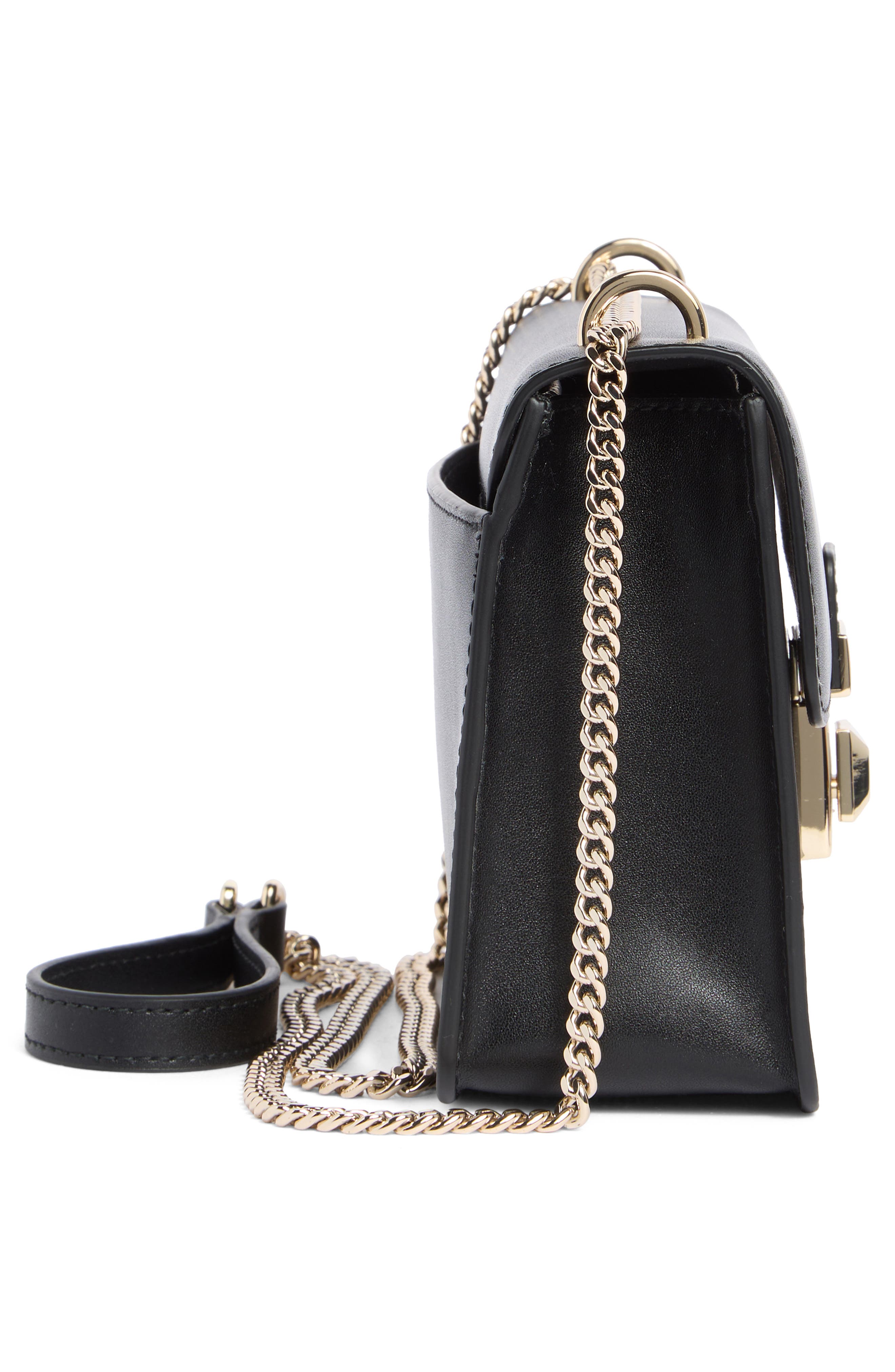 Furla Dixie Mini Crossbody Bag, Alternate, color, Nero