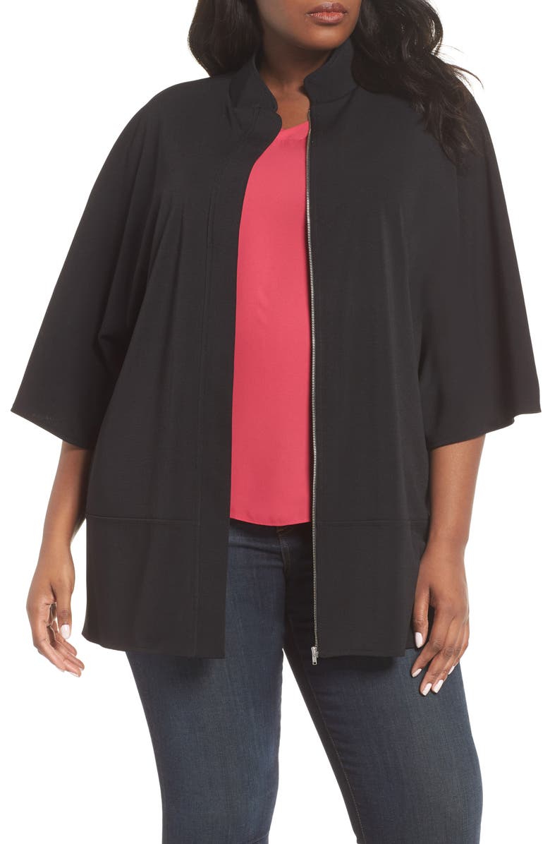 Sejour Oversize Cape Jacket, Main, color,