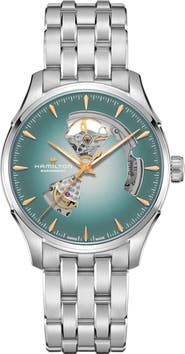 Hamilton Jazzmaster Open Heart Automatic Bracelet Watch, 40mm