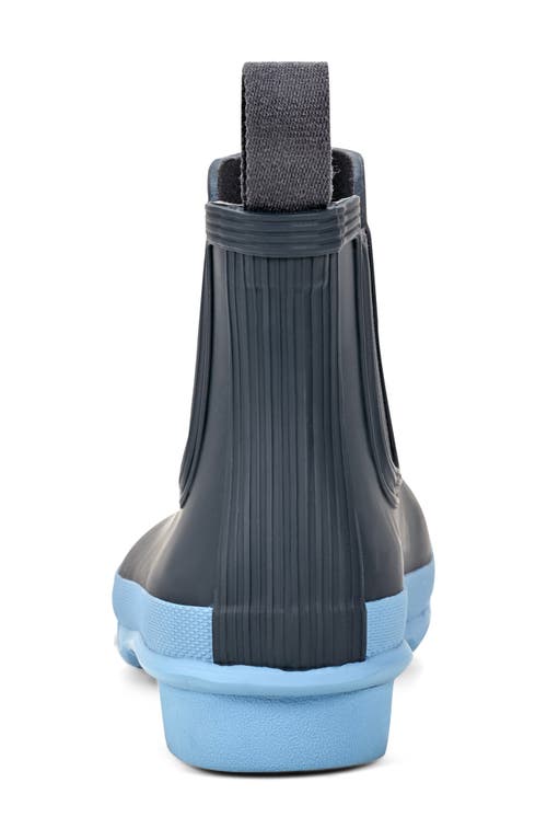 Hunter Original Waterproof Chelsea Rain Boot In Blue