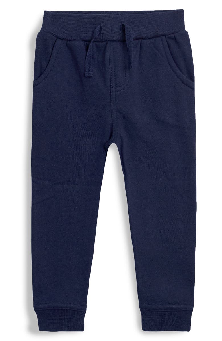 JOJO MAMAN BEBE Kid's 2-Pack Cotton Jersey Joggers, Alternate, color, Khaki