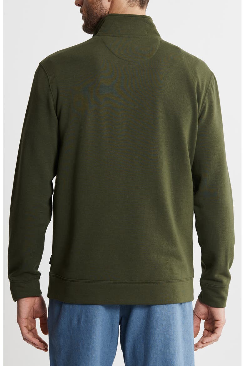 Tribeca Soft Touch Quarter Zip Pullover, Alternate, color, HUNTER
