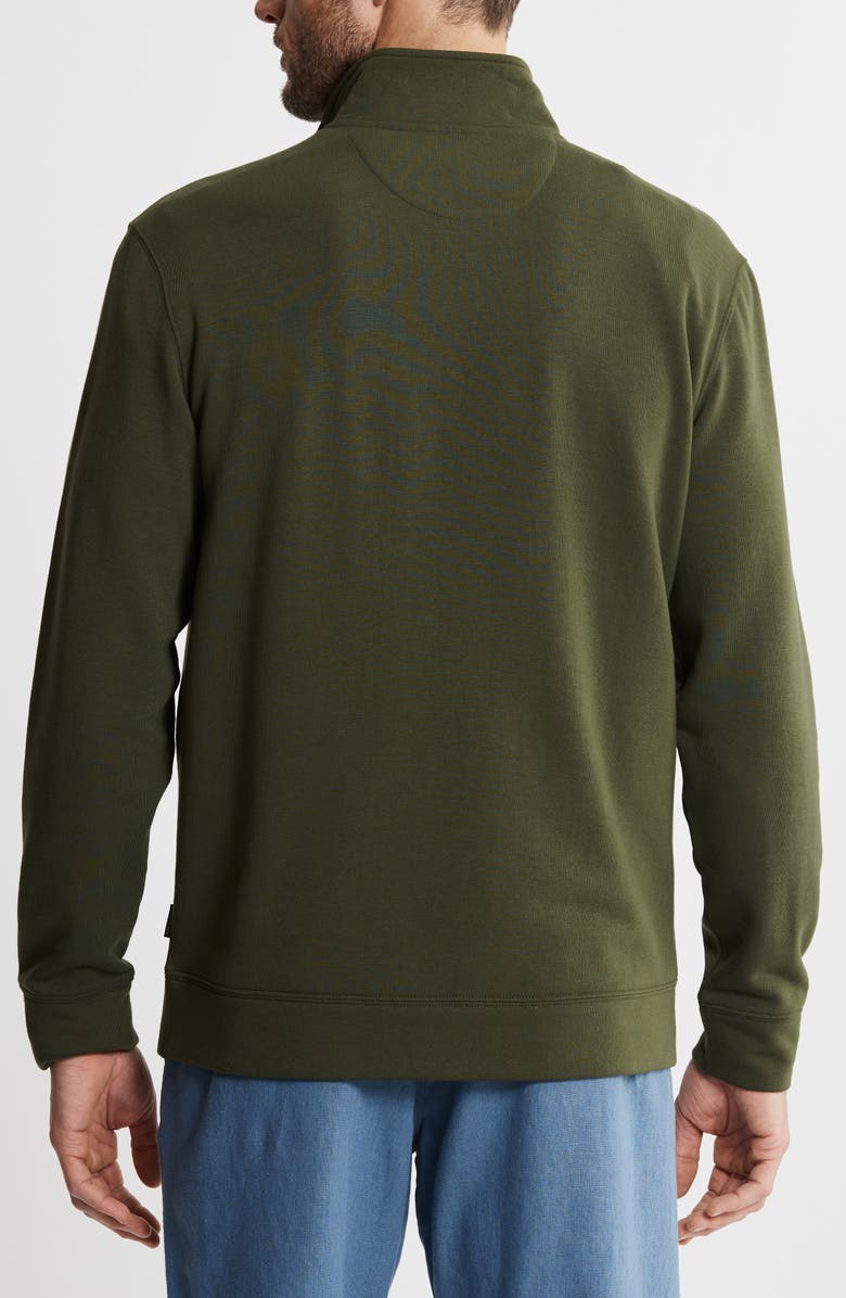 JACHS Tribeca Soft Touch Quarter Zip Pullover, Alternate, color, Hunter