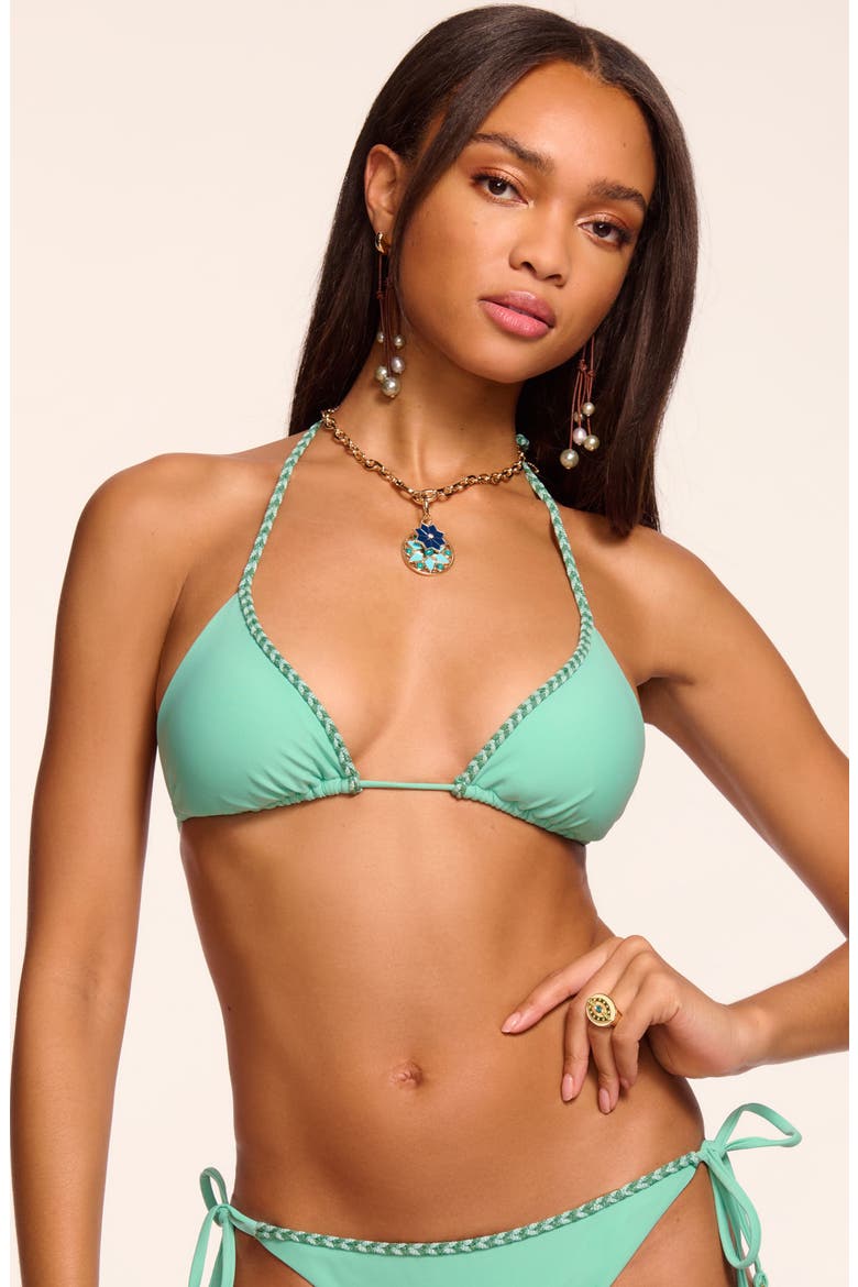 Nikoleta Braided Bikini Top, Alternate, color, SEAGLASS