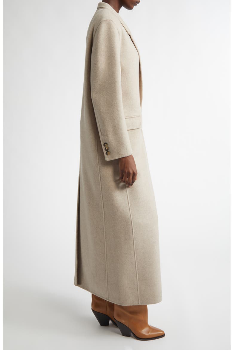 Wool & Cashmere Coat, Alternate, color, SAND