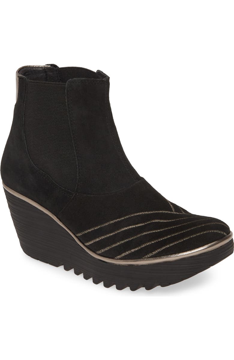 Fly London Yave Wedge Chelsea Boot, Main, color,