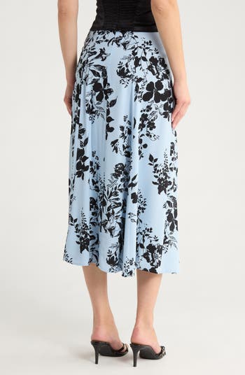 Zoe Floral Midi Skirt