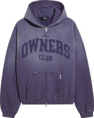 Represent Owners Club Graphic Full Zip Hoodie