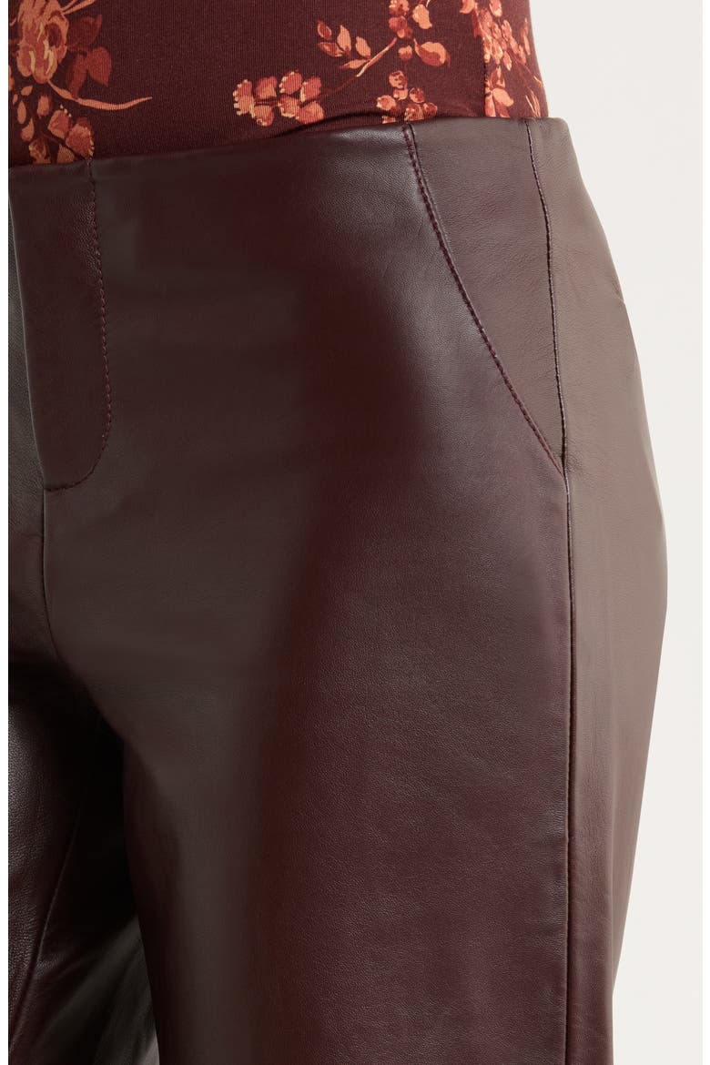 Veda Vida Wide Leg Pants, Alternate, color, MERLOT