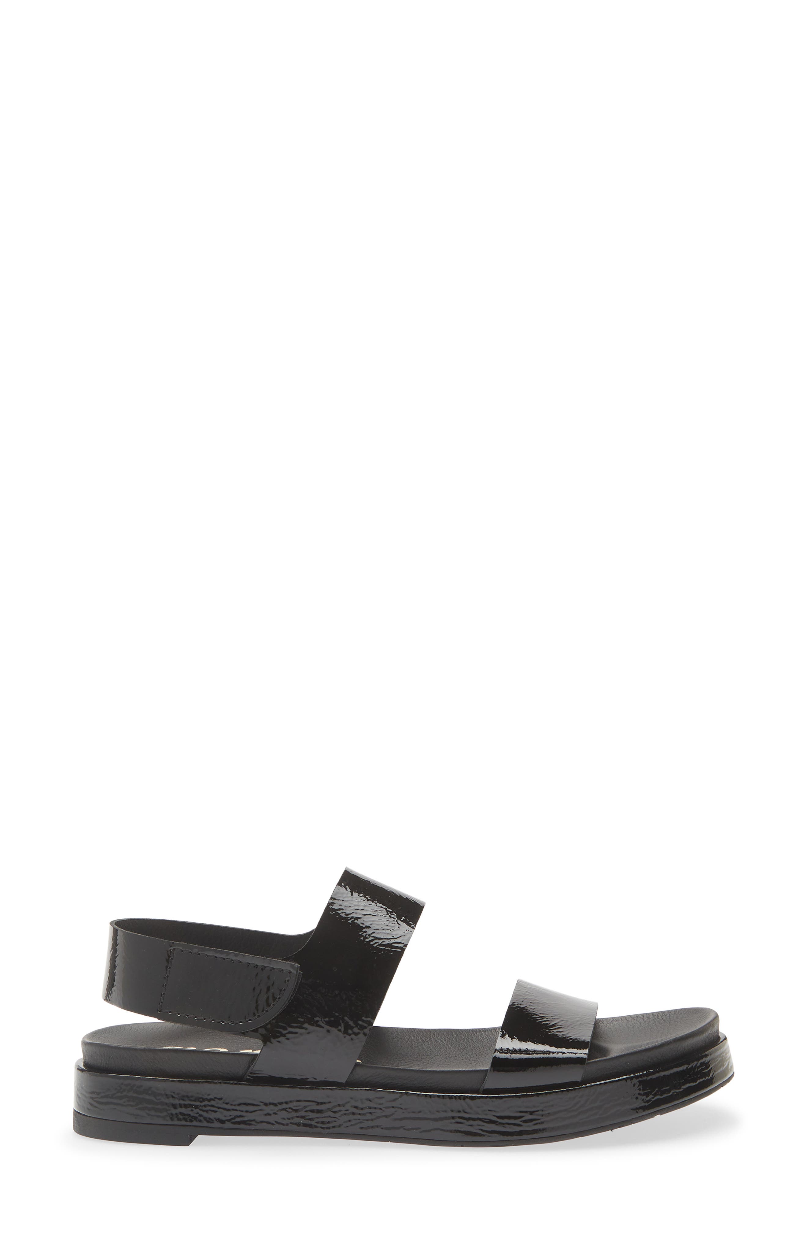 Pedro Garcia Jamili Leather Sandal, Alternate, color, Black Castoro Naplack