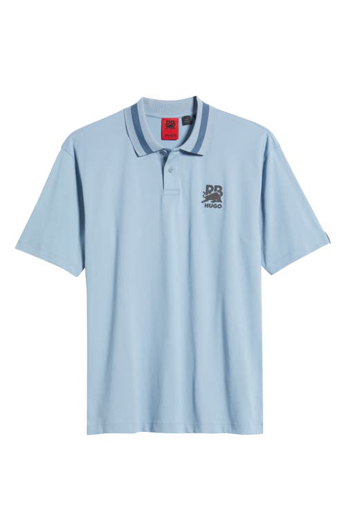 HUGO BOSS HUGO X RB FORMULA ONE™ TEAM RELAXED FIT STRETCH PIQUÉ POLO 