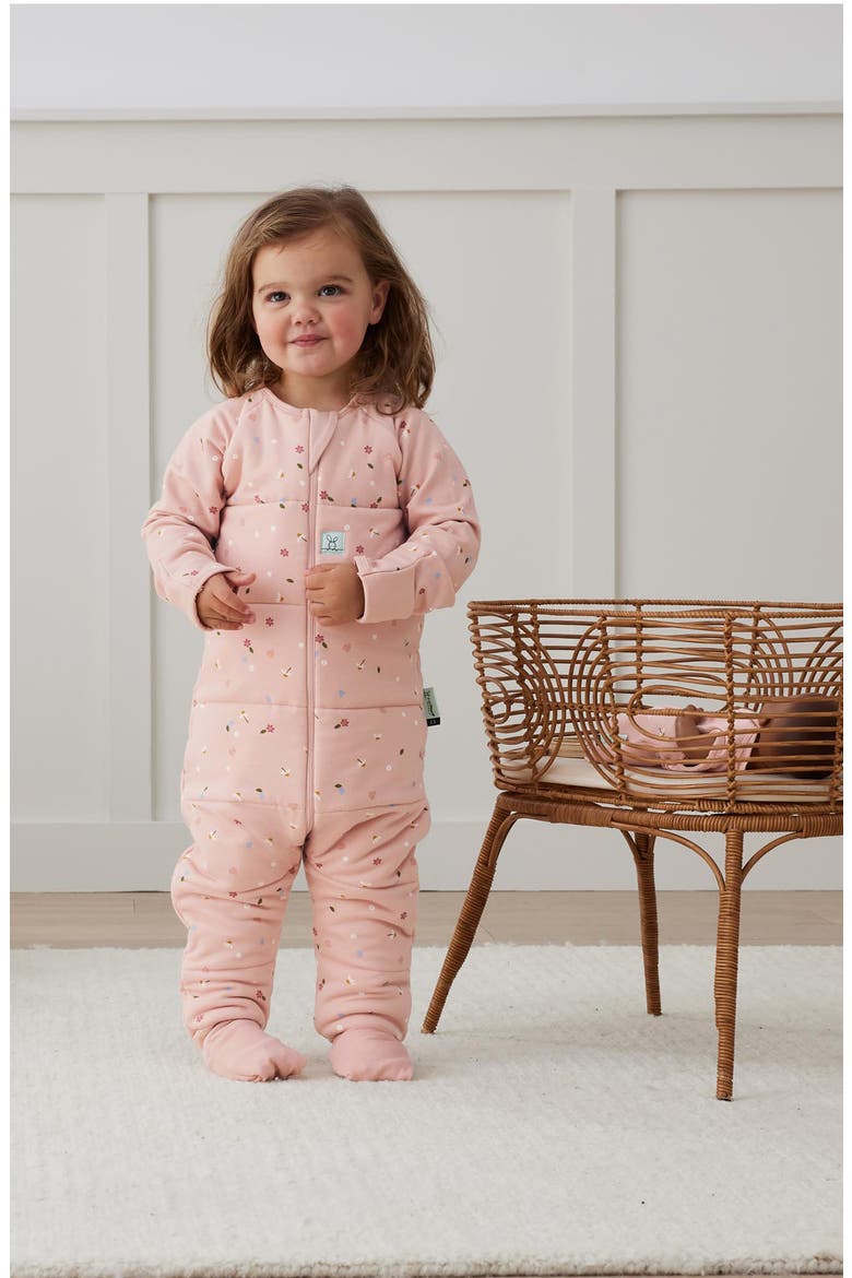 3.5 TOG One-Piece Sleep Suit, Alternate, color, DAISIES