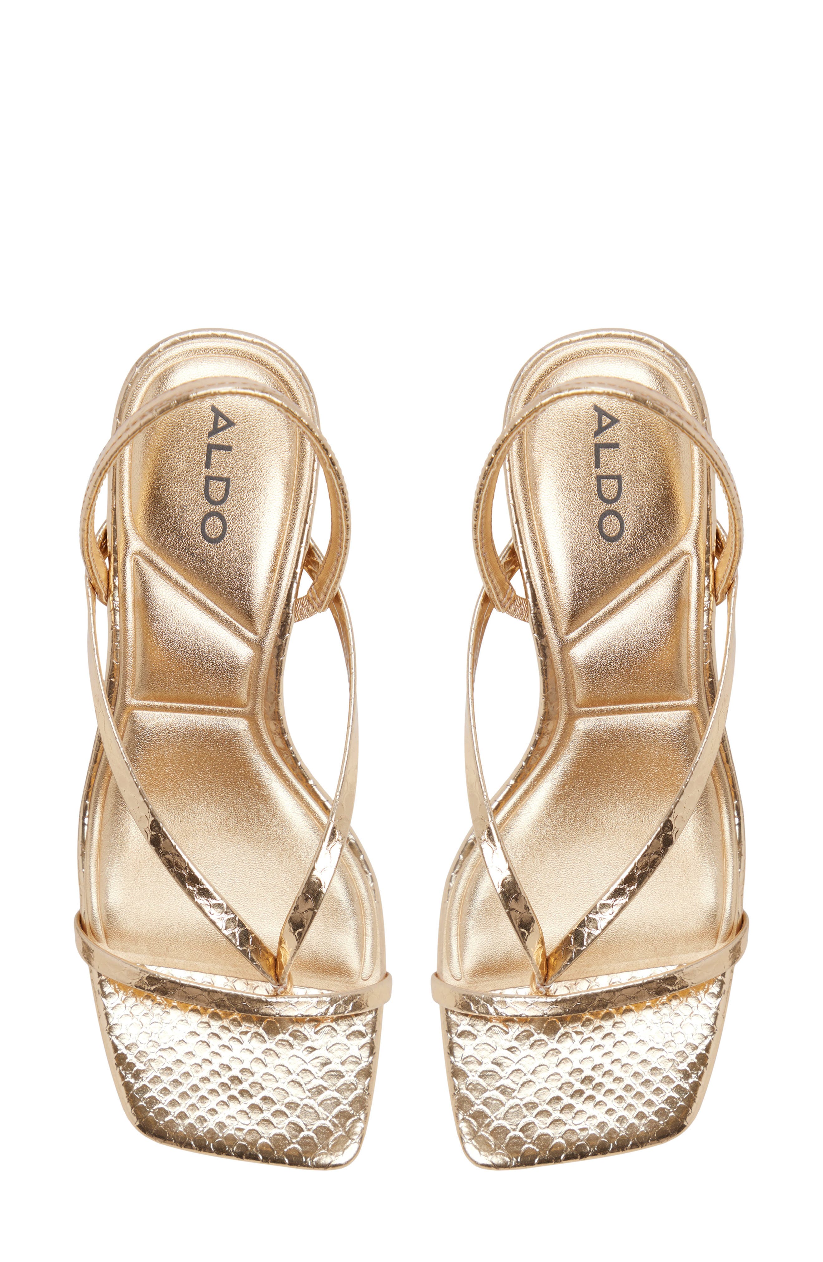 Riva Slingback Sandal, Alternate, color, GOLD