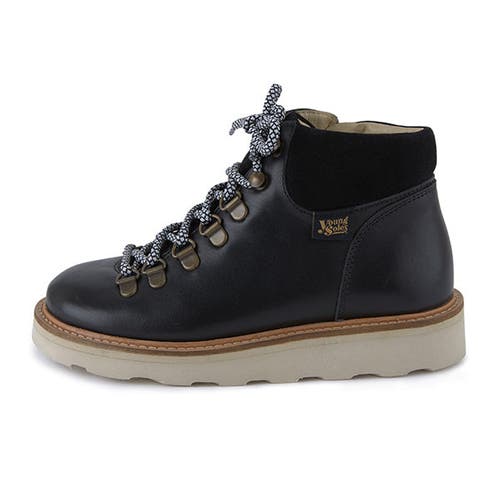 Young Soles Eddie Kids Hiking Boot In Black