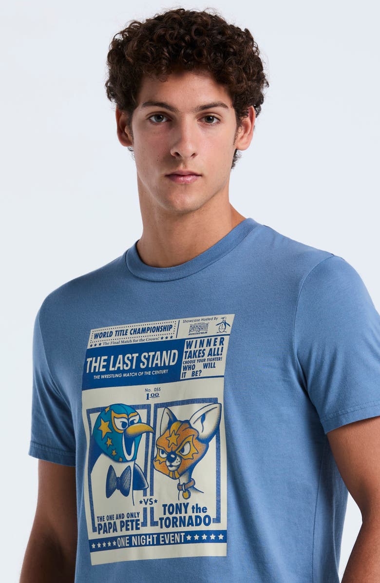 Original Penguin Graphic T-Shirt, Alternate, color, 