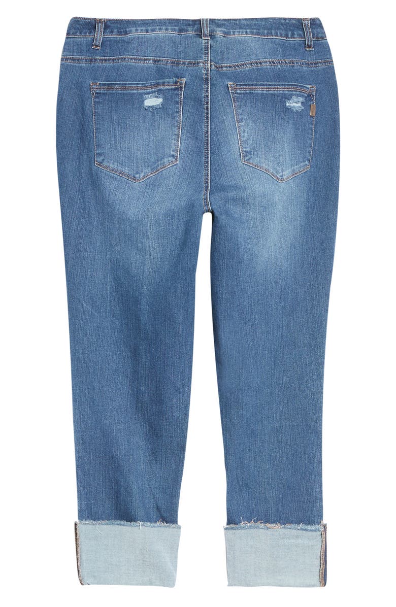 1822 Denim Deep Roll Cuff Jeans, Alternate, color, Jeremy