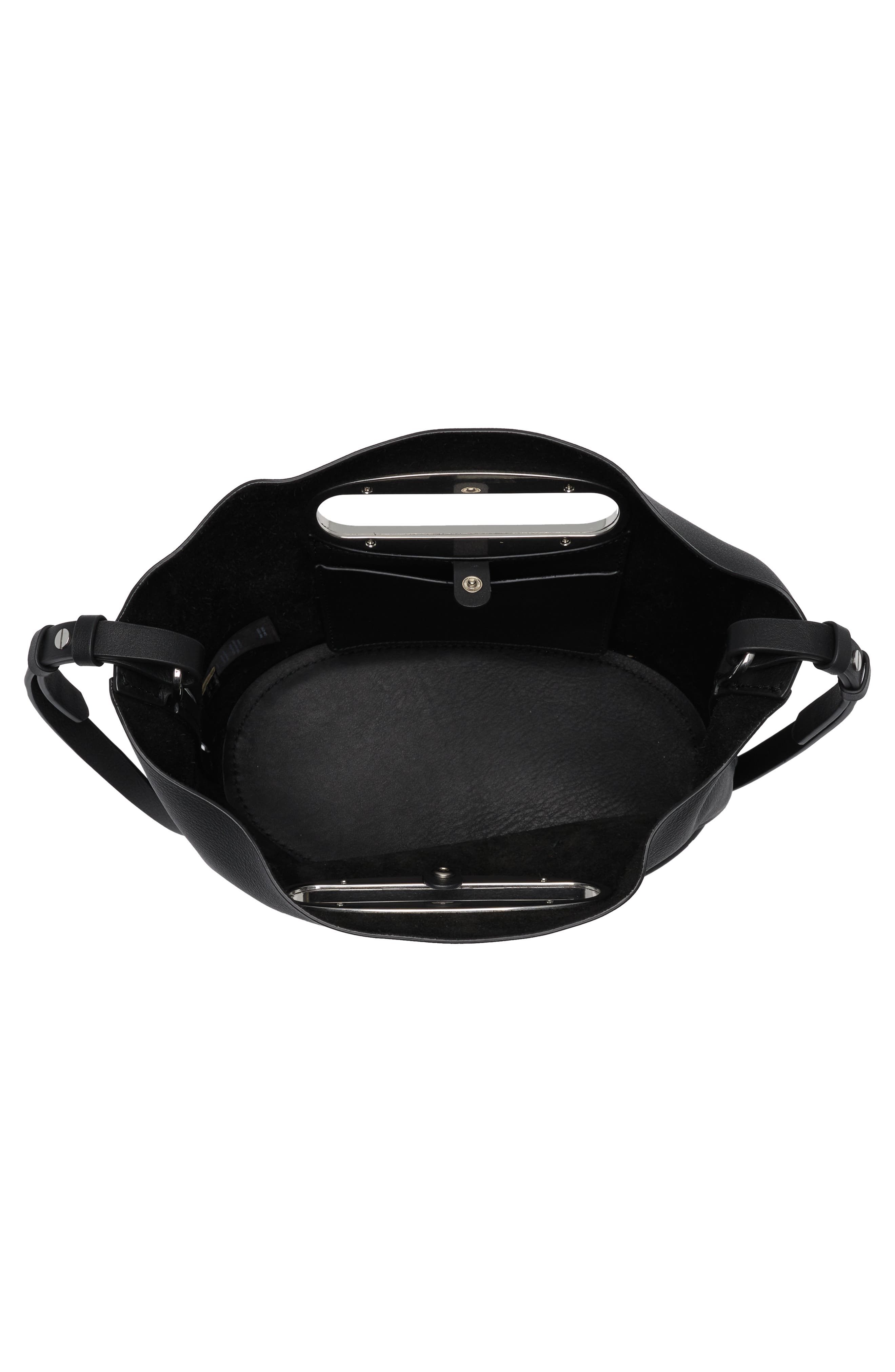 rag & bone Belize Leather Clutch, Alternate, color, 