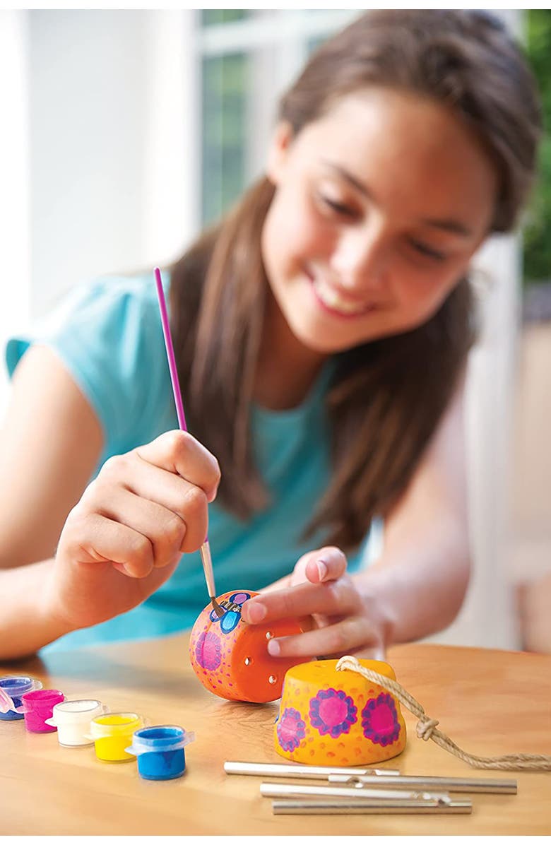 4M Make A Wind Chime Craft Kit Ages 8 And Up, Alternate, color, Multicolored