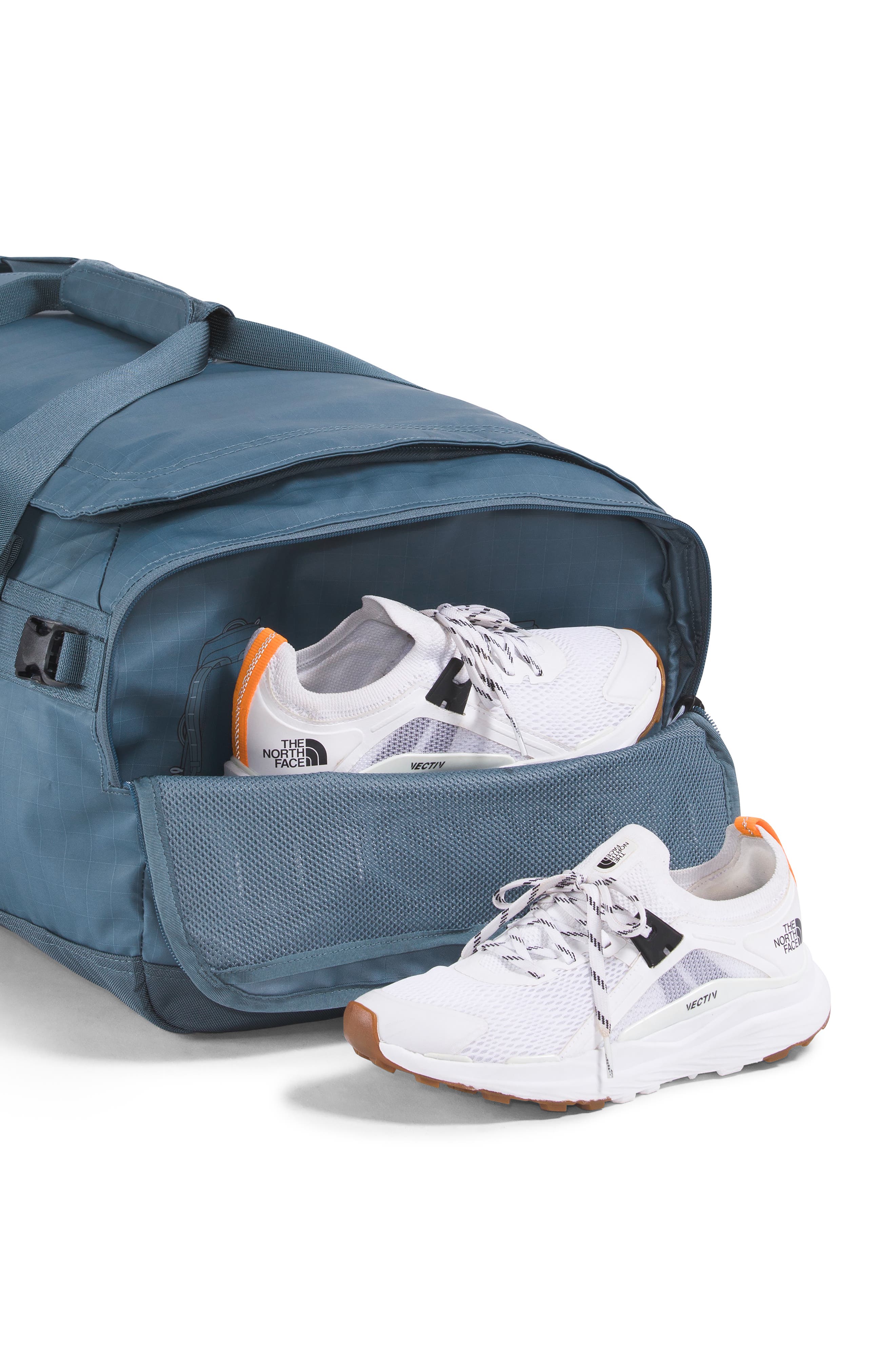 Base Camp Voyager 62L Duffel, Alternate, color, GRANITE GREY/ FROST GREY