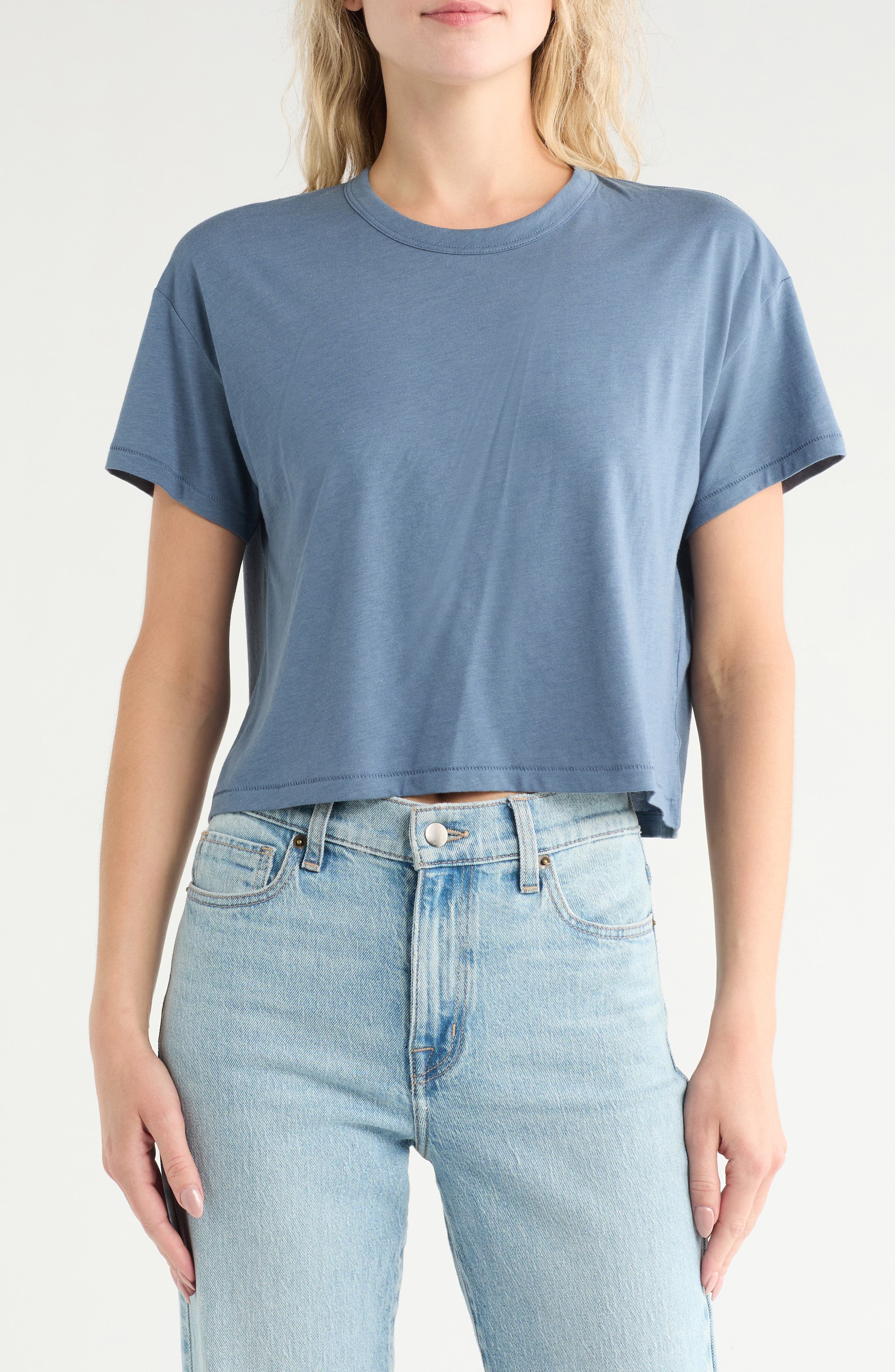 rag & bone Mai Boxy Crop T-Shirt