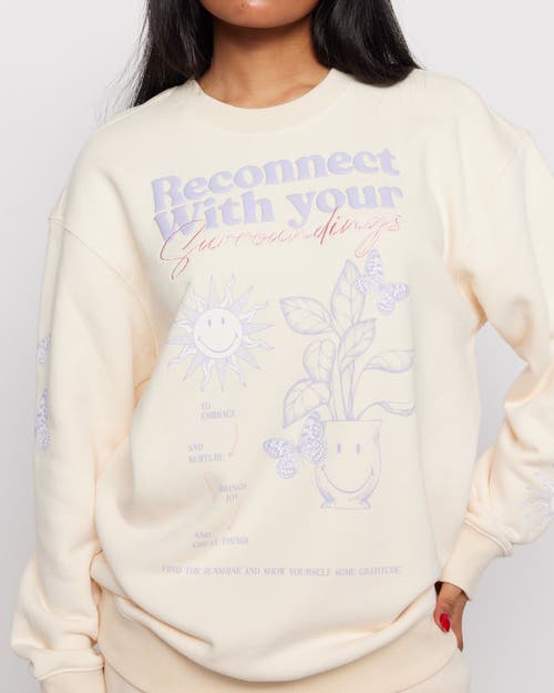 Samii Ryan Reconnect Crewneck In Bone
