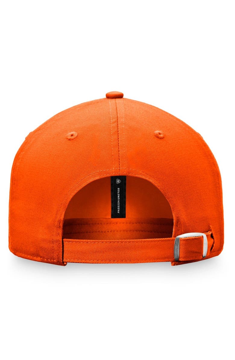 TOP OF THE WORLD Men's Top of the World Orange Clemson Tigers Slice Adjustable Hat, Alternate, color, Green