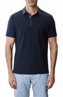 Robert Barakett Baytides Contrast Collar Polo