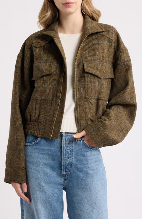 Hunters Plaid Wool Jacket