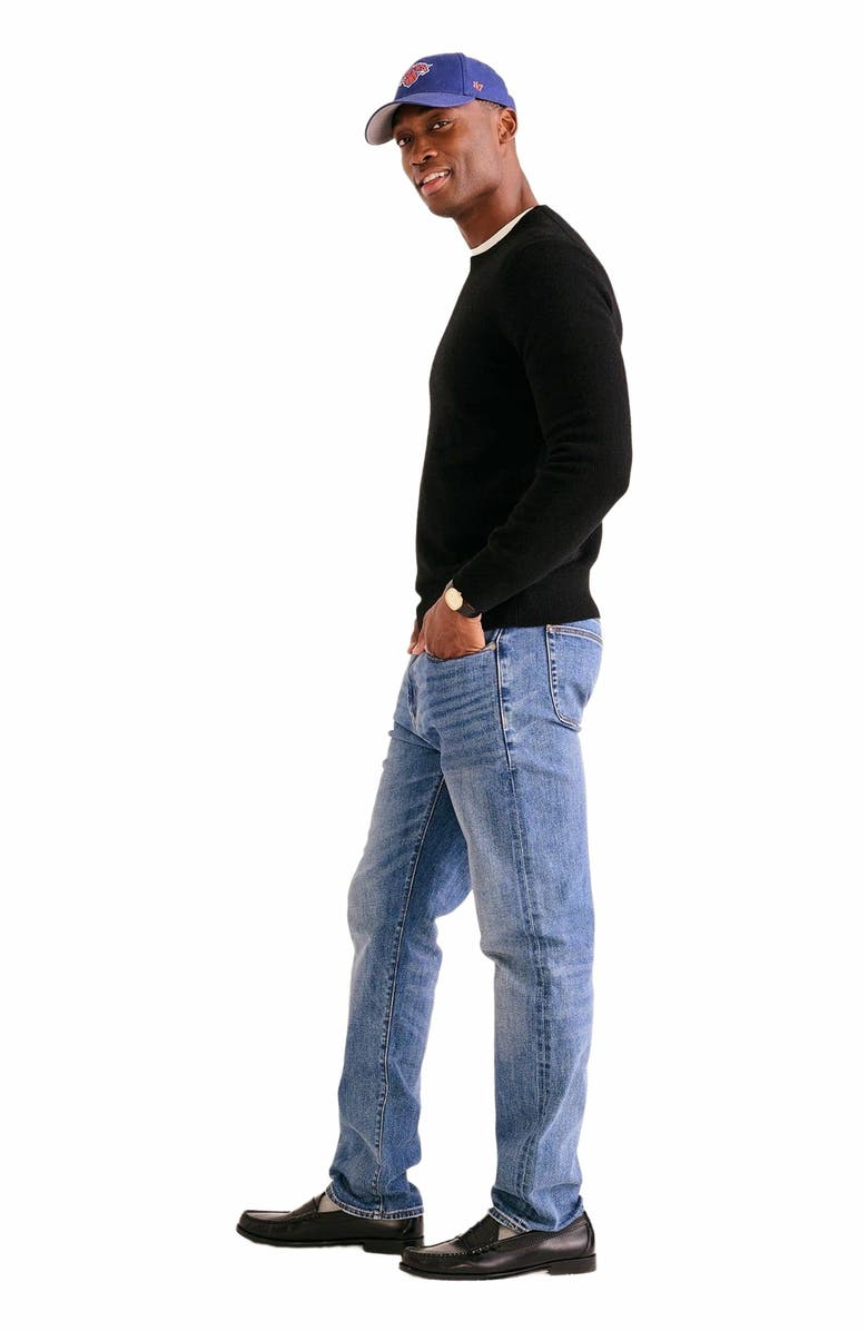 NAADAM The Original Cashmere Sweater, Alternate, color, Black