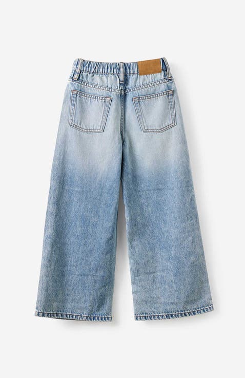 Kid's Super Wide Leg Denim Jean