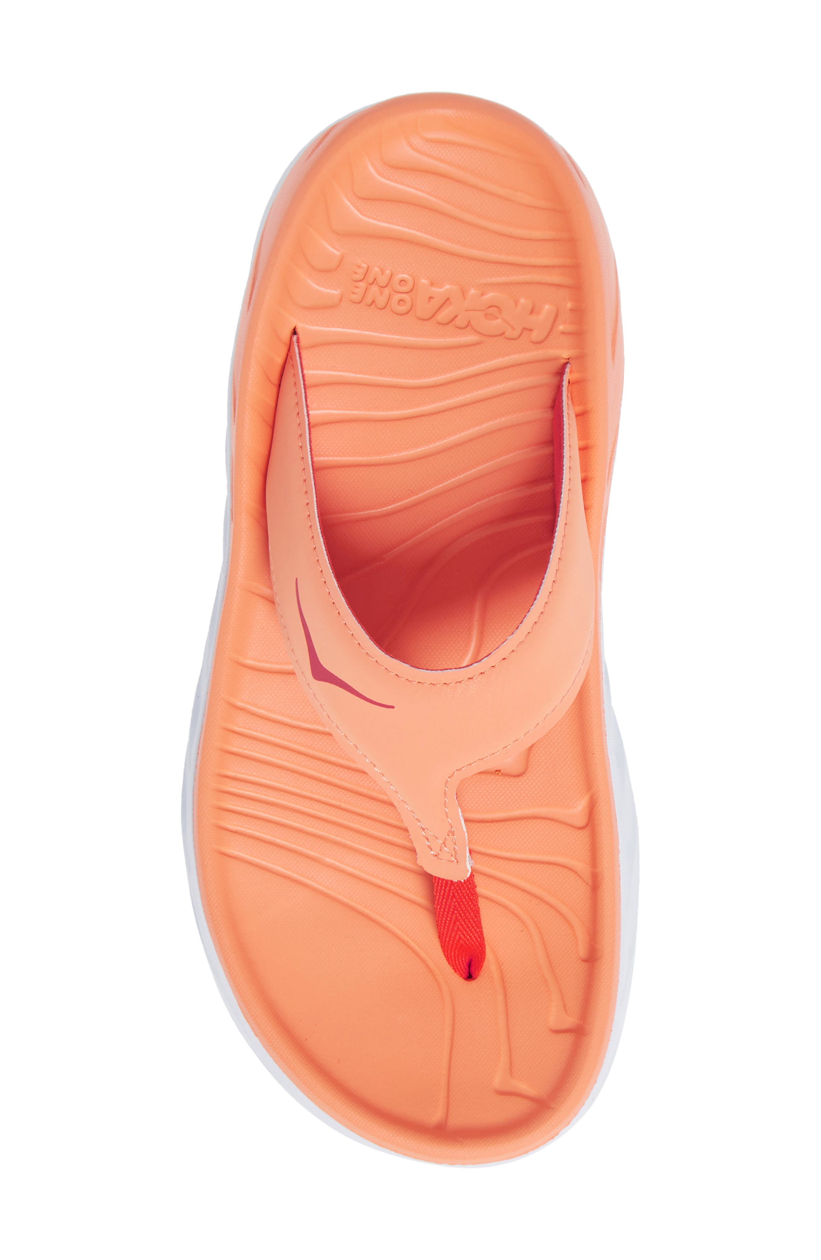 Ora Recovery Flip Flop, Alternate, color, CANTELOPE/ FIESTA