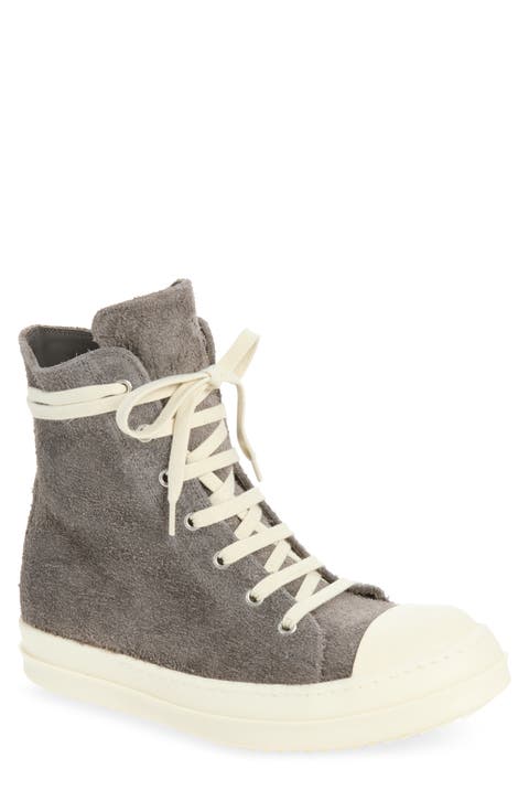 Leather High Top Sneaker