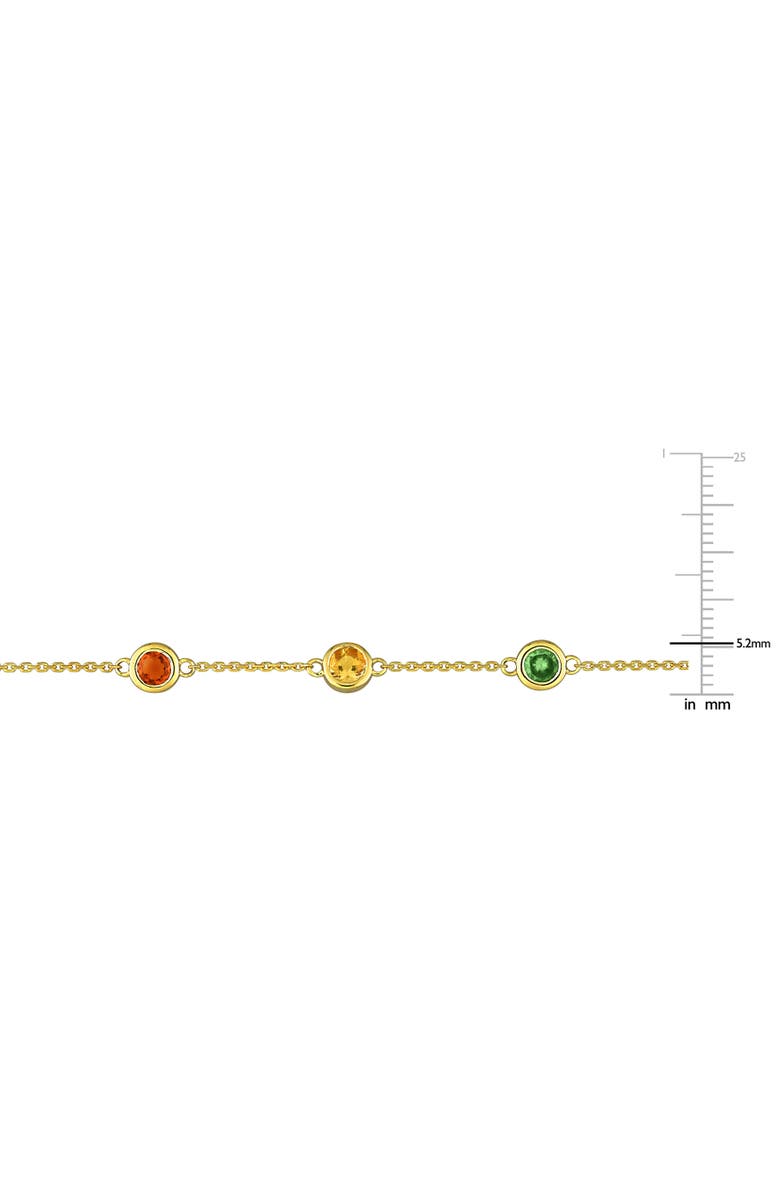 Julianna B. Gemstone By The Yard Bracelet 14k, Alternate, color,