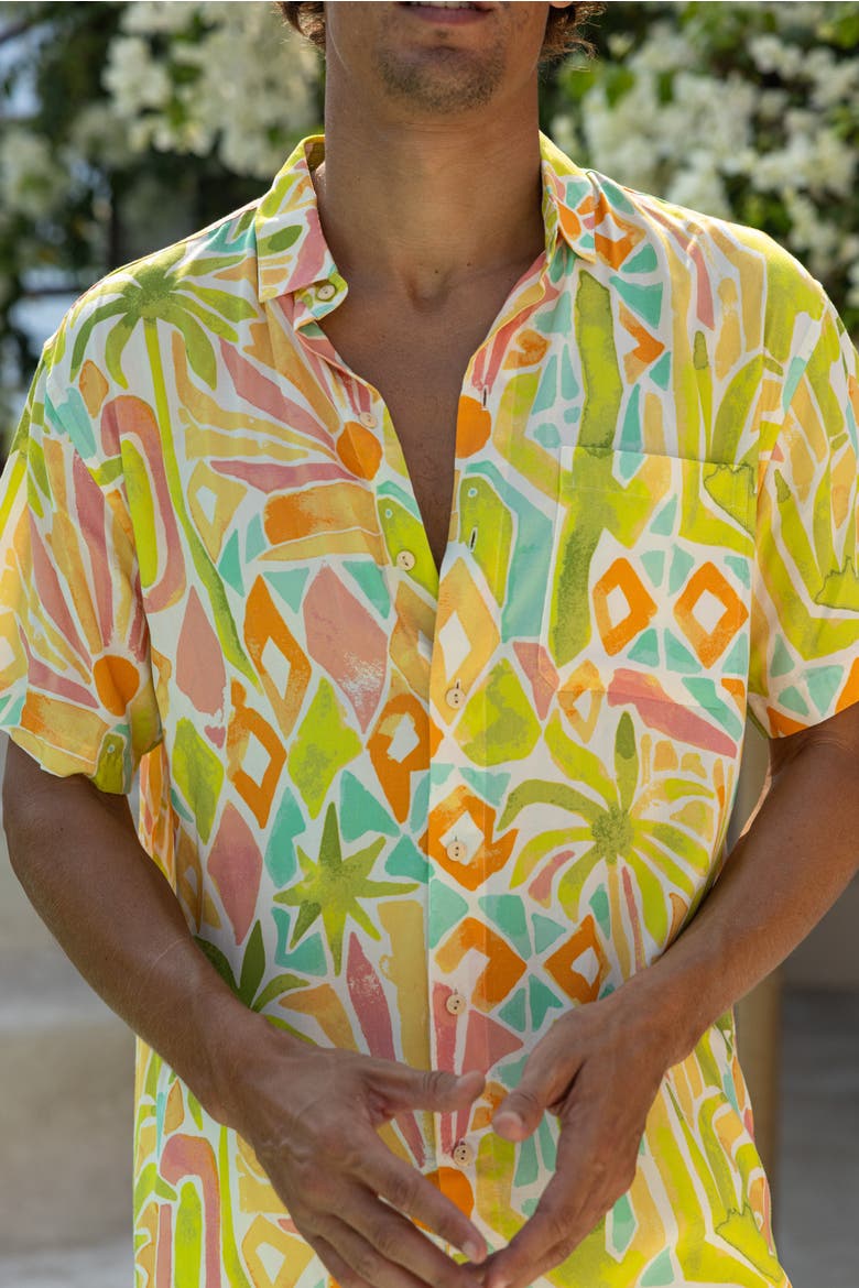 Kenny Flowers The Desert Island - Short Sleeve Shirt (Men) | Nordstrom