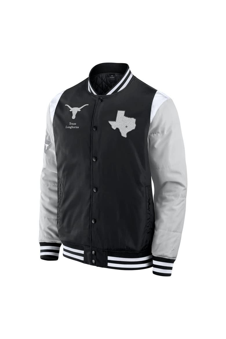 Men's Fanatics  Black Texas Longhorns Elements Elite Full-Snap Jacket, Alternate, color, Black
