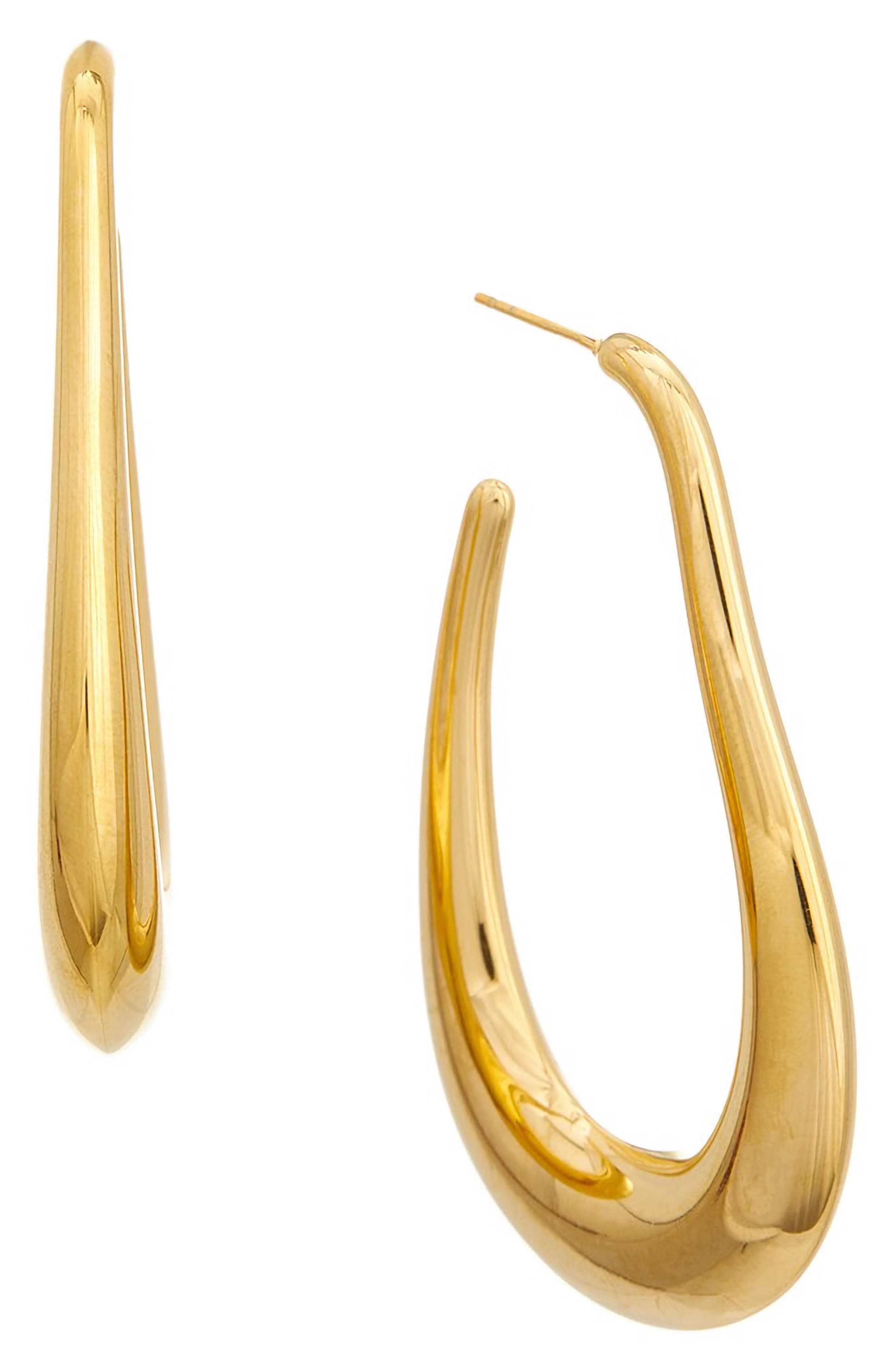 Juvell Curved Hoop Earrings