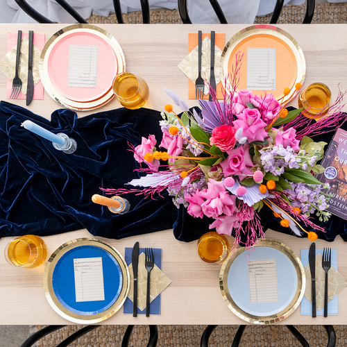Jollity & Co Shade Collection Guest Napkins In Midnight