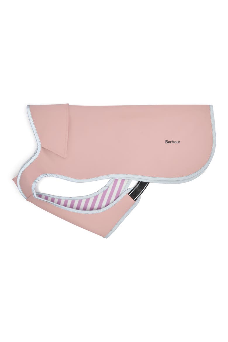 Evie Waterproof Dog Coat, Main, color, GARDENIA PINK