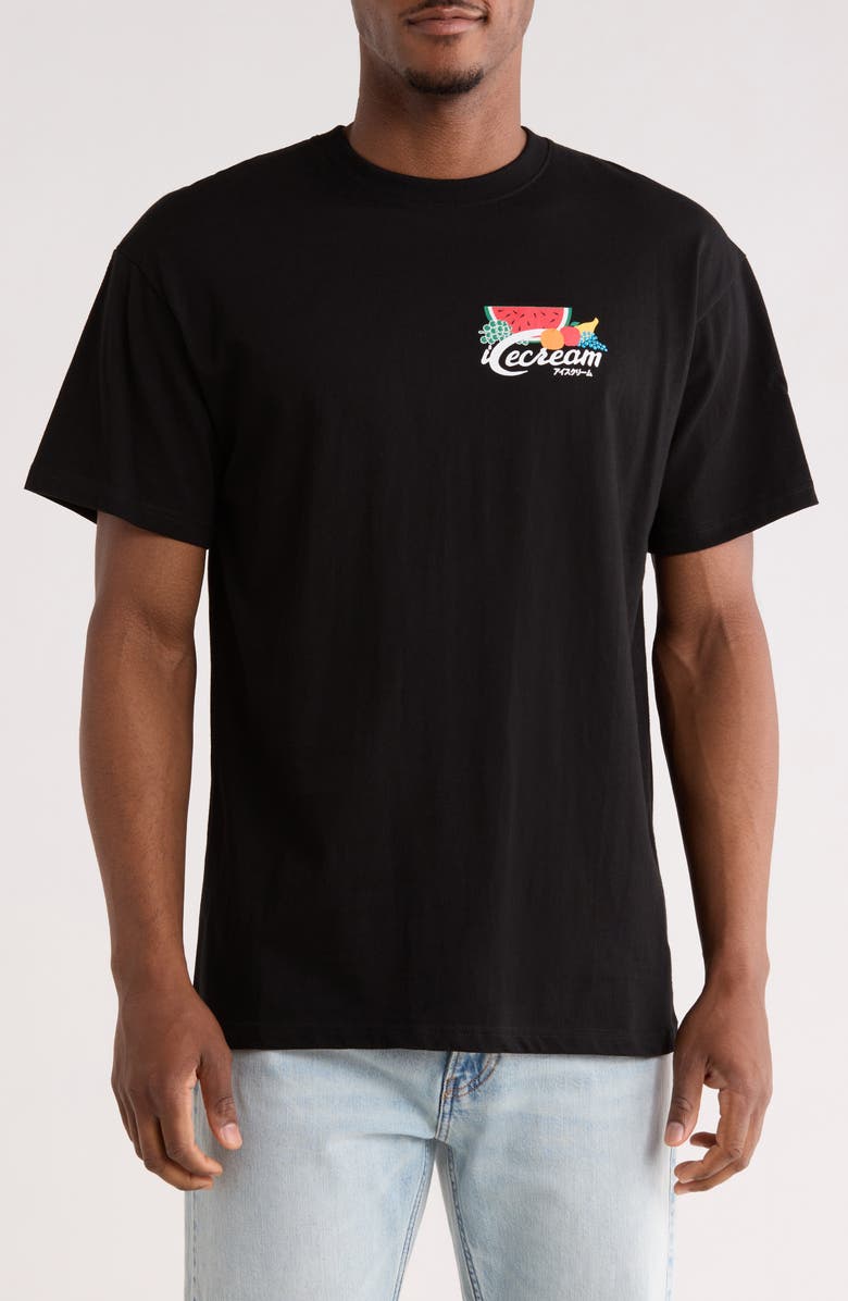 ICECREAM Fruits of Labor Graphic T-Shirt, Main, color, Black