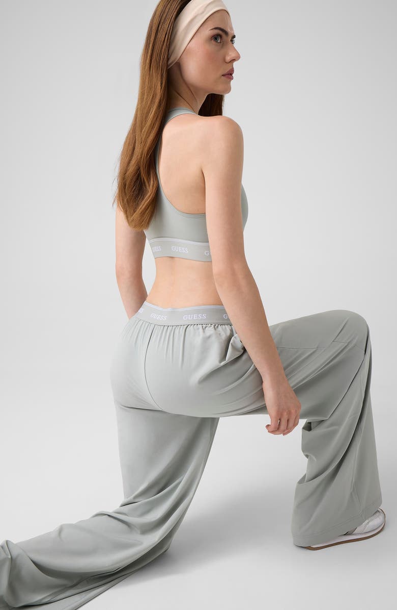 GUESS Selene Wide Leg Sweatpants, Alternate, color, Open Grey